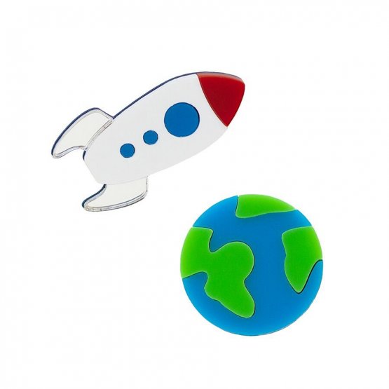Комплект Planet Earth + Rocket Ship
