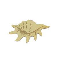 Брошь Strombidae Gold